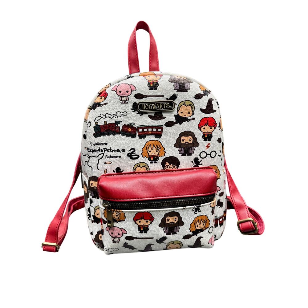 Harry Potter Chibi Characters Mini Backpack Bioworld Wizarding Expelliarmus